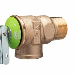 Budget 😍 Zurn Wilkins P1000AXL 3/4 in. Cast Brass and Bronze and Stainless Steel and Silicone MNPT x FNPT 30# Relief Valve 😍