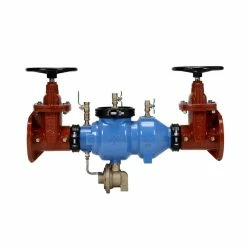 Best Pirce 🤩 Zurn Wilkins 375A 4 in. Epoxy 🧥 Coated Ductile Iron Flanged 175 psi Backflow Preventer 🤩