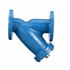 Best deal 🔔 Zurn Wilkins Model FSC 3 x 1-1/4 x 1-1/4 in. 125# Cast Iron Flanged Epoxy 🧥 Coating Wye Strainer 🌟
