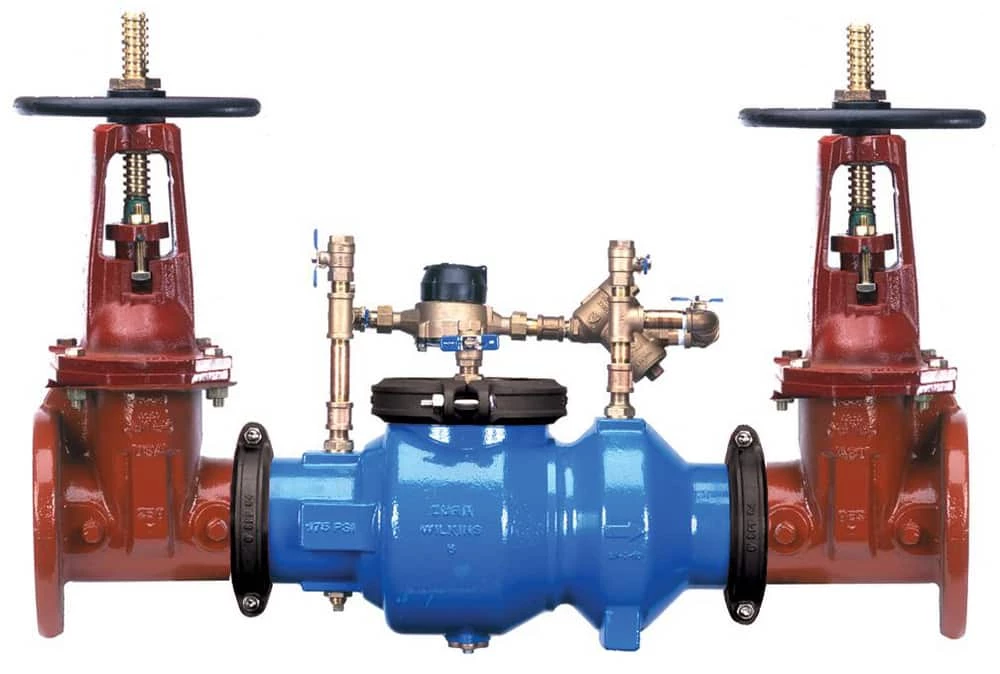 Promo 🤩 Zurn Wilkins Model 350ADA 4 in. Ductile Iron Flanged 350 psi Backflow Preventer 🤩