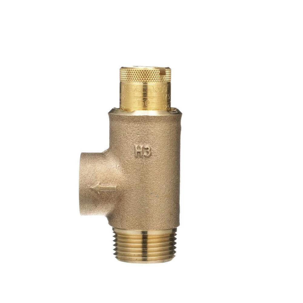 Best Pirce ๐ฏ Zurn Wilkins Model P1500XL 3/4 in. Brass and Cast Bronze MNPT x FNPT Pressure Relief Valve โ๏ธ - Image 4