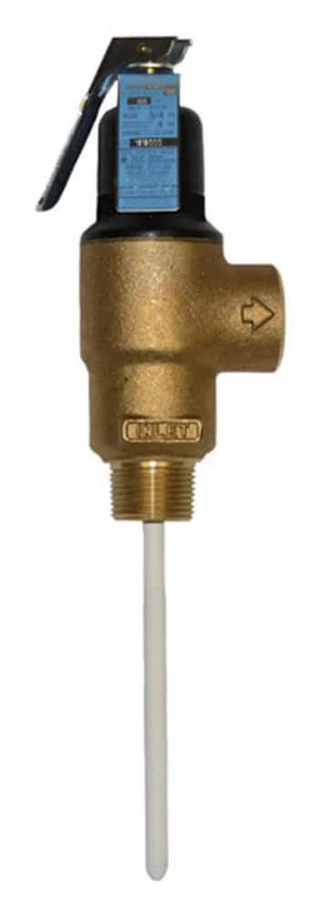Best Pirce ⭐ Zurn Wilkins TP220 3/4 in. Cast Brass and Bronze and Stainless Steel and Silicone MNPT x FNPT 150# 210 Relief Valve ✨