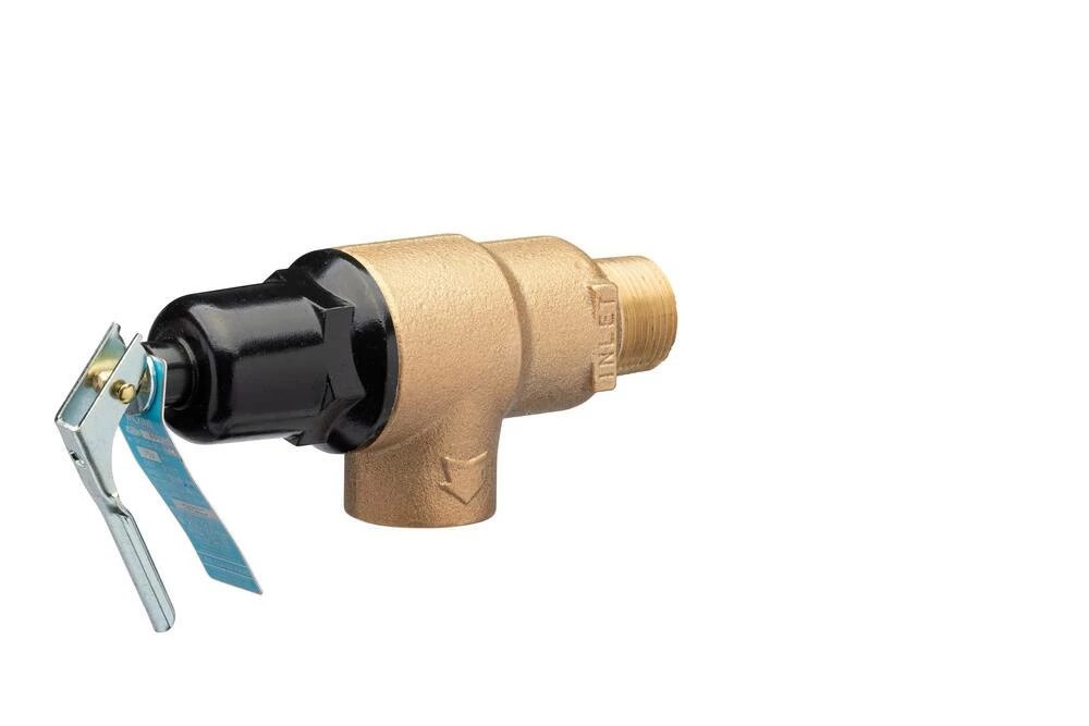 Best Pirce ⭐ Zurn Wilkins TP220 3/4 in. Cast Brass and Bronze and Stainless Steel and Silicone MNPT x FNPT 150# 210 Relief Valve ✨ - Image 3