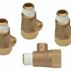 Buy ✨ Zurn Wilkins 1/4 in. Test Cock Cast Bronze and Stainless Steel Valve Repair Kit (Pack of 4) 🌟