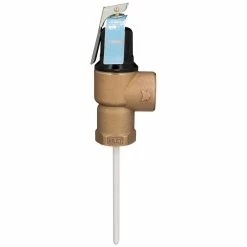 Best Sale 😍 Zurn Wilkins TP3000 1 in. Cast Brass and Bronze and Stainless Steel and Silicone FNPT 150# 210 Relief Valve 🛒